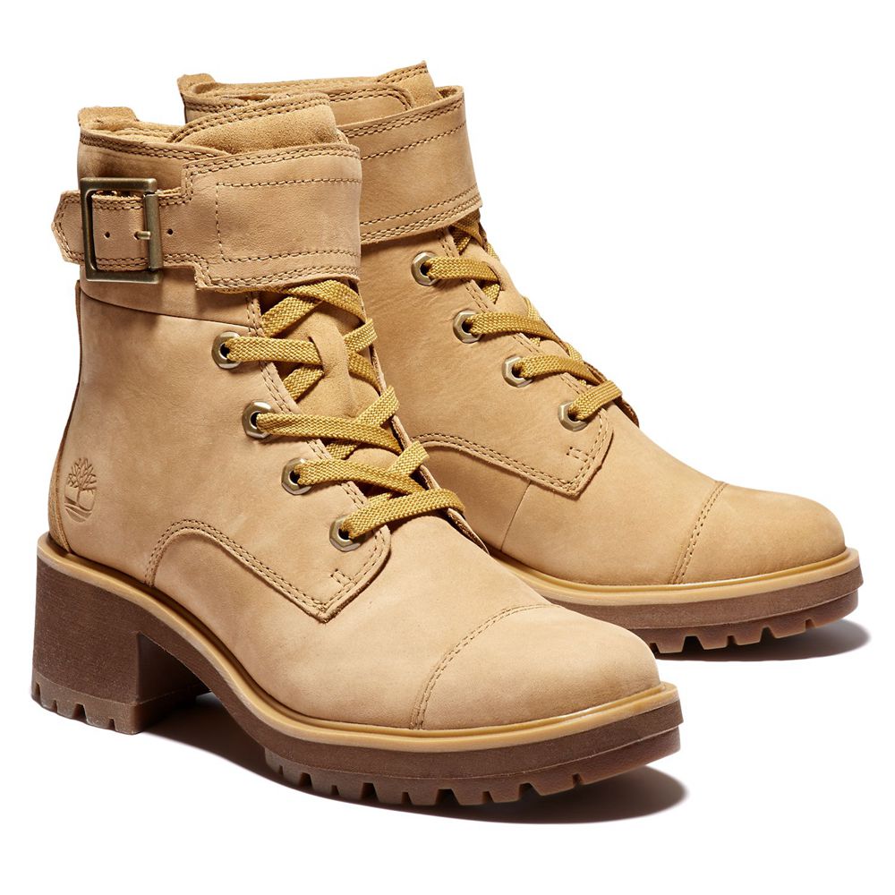 Botines Timberland Mujer Kori Park Buckle Marrones - Chile ICL-815069